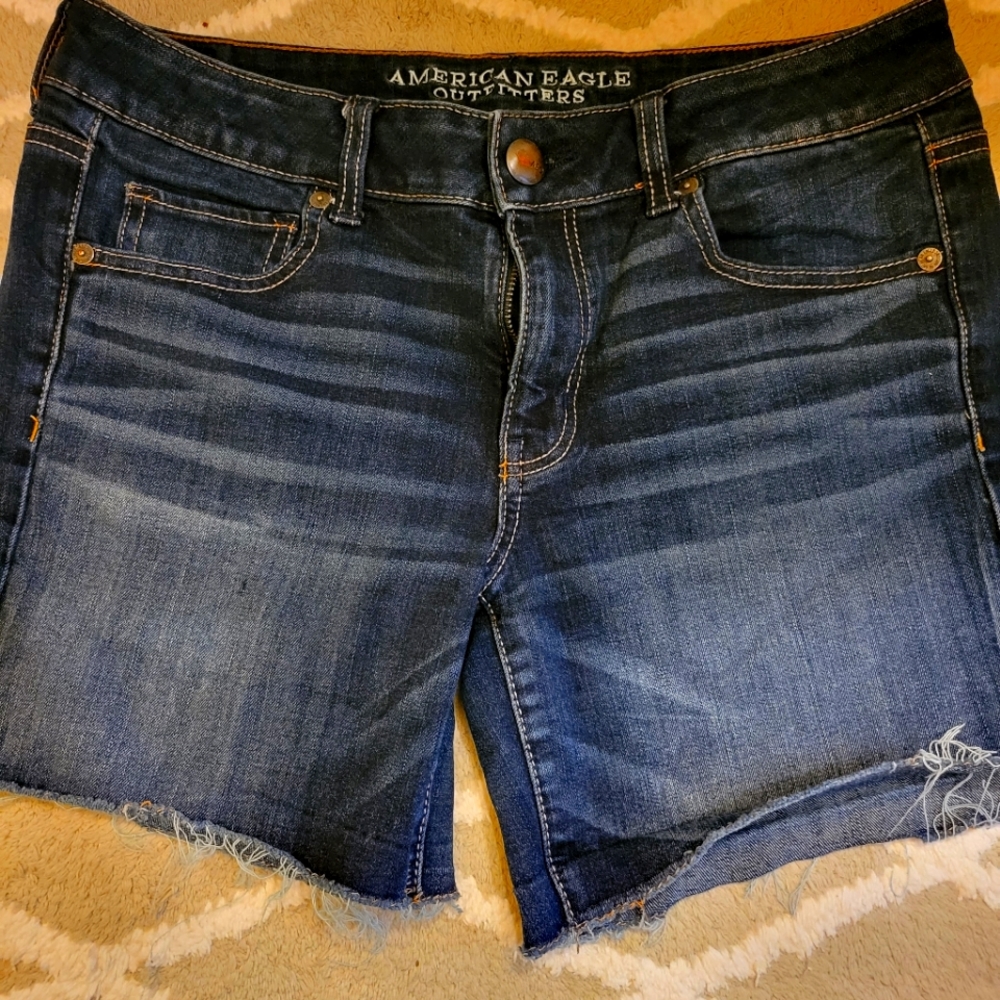 American Eagle Super Stretch denim shorts